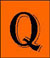 This icon leads to the songs by artists beginning with the letter 'Q'.