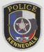The Kennedale Police Dept., Kennedale, Texas.