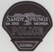 The Sandy Springs Police Dept., Sandy Springs, Georgia. (SWAT)