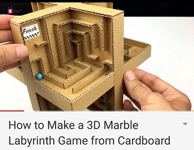 3D Marble Maze prototype.
